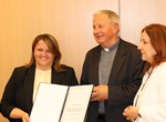 Ured za pastoral u medijima Varaždinske biskupije primio priznanje Hrvatskog društva katoličkih novinara
